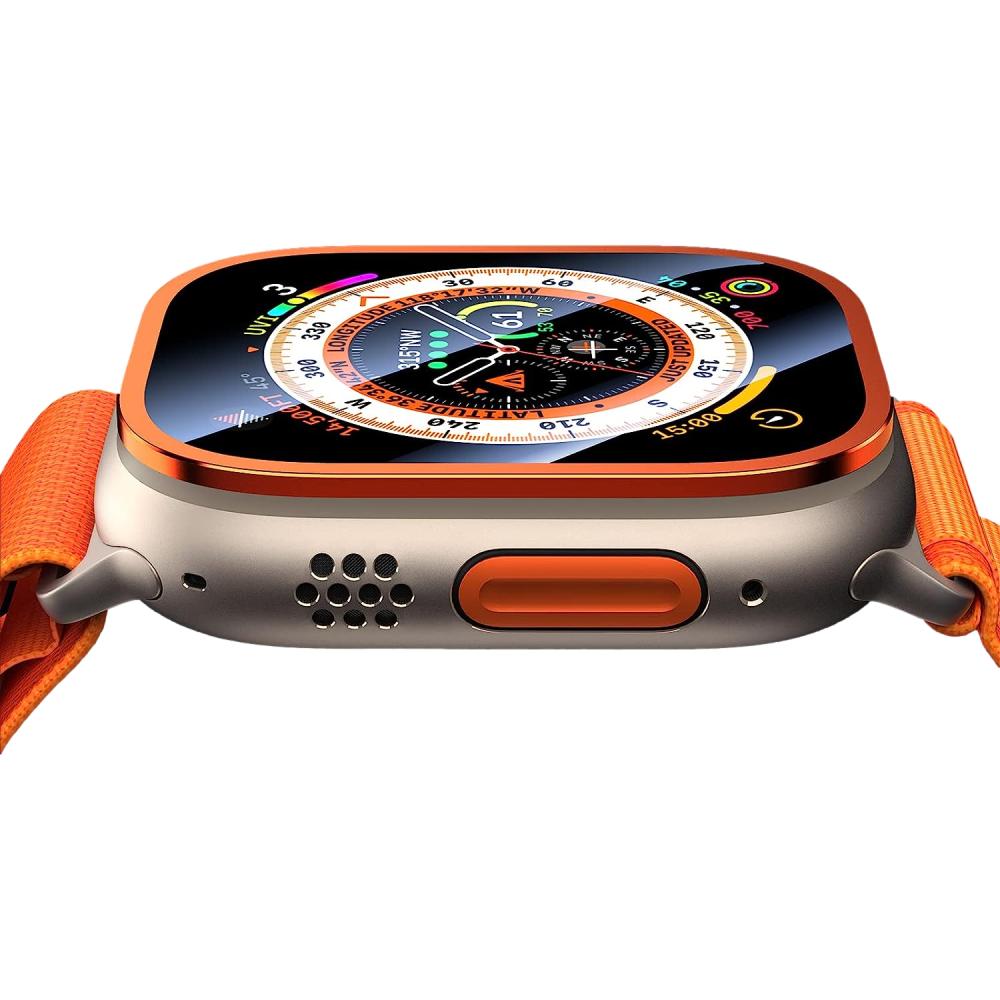 49mm Aluminium Alloy Glass Screen Protector for Apple Watch Ultra