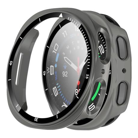 Scale PC Glass Case compatible with Samsung Galaxy Watch 8