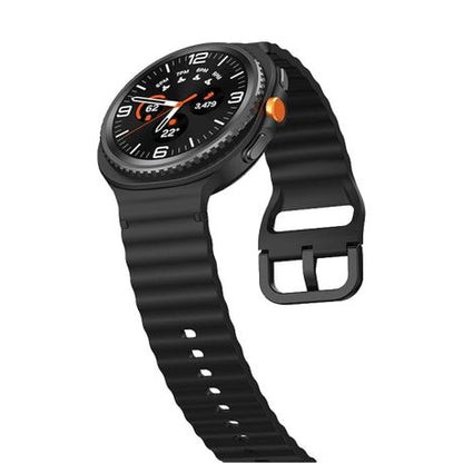 Wavy Stitch Silicone Band compatible with Samsung Galaxy Watch 8 / Classic