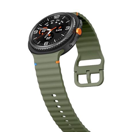 Wavy Stitch Silicone Band compatible with Samsung Galaxy Watch 8 / Classic