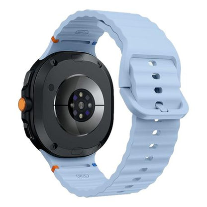 Wavy Stitch Silicone Band compatible with Samsung Galaxy Watch 8 / Classic