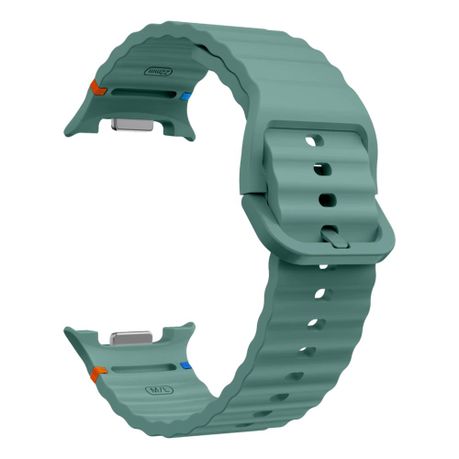 Wavy Stitch Silicone Band compatible with Samsung Galaxy Watch 8 / Classic