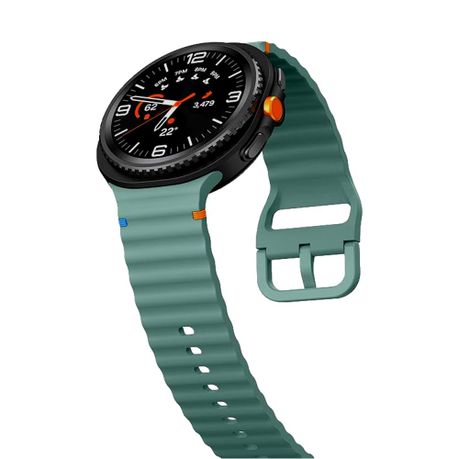 Wavy Stitch Silicone Band compatible with Samsung Galaxy Watch 8 / Classic