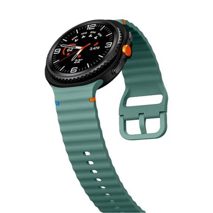 Wavy Stitch Silicone Band compatible with Samsung Galaxy Watch 8 / Classic