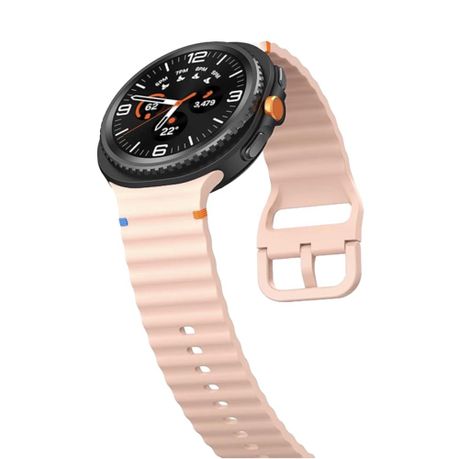 Wavy Stitch Silicone Band compatible with Samsung Galaxy Watch 8 / Classic