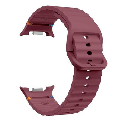 Wavy Stitch Silicone Band compatible with Samsung Galaxy Watch 8 / Classic