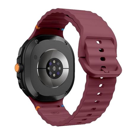 Wavy Stitch Silicone Band compatible with Samsung Galaxy Watch 8 / Classic