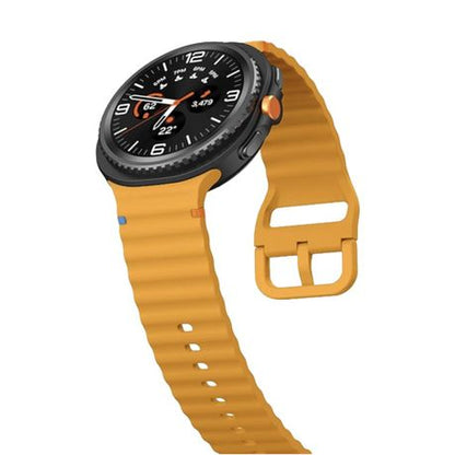 Wavy Stitch Silicone Band compatible with Samsung Galaxy Watch 8 / Classic