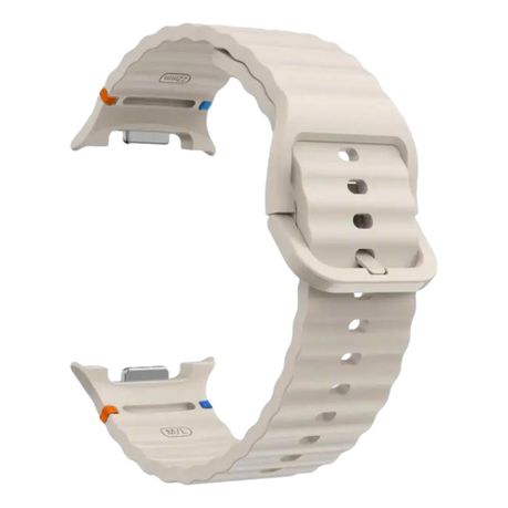 Wavy Stitch Silicone Band compatible with Samsung Galaxy Watch 8 / Classic